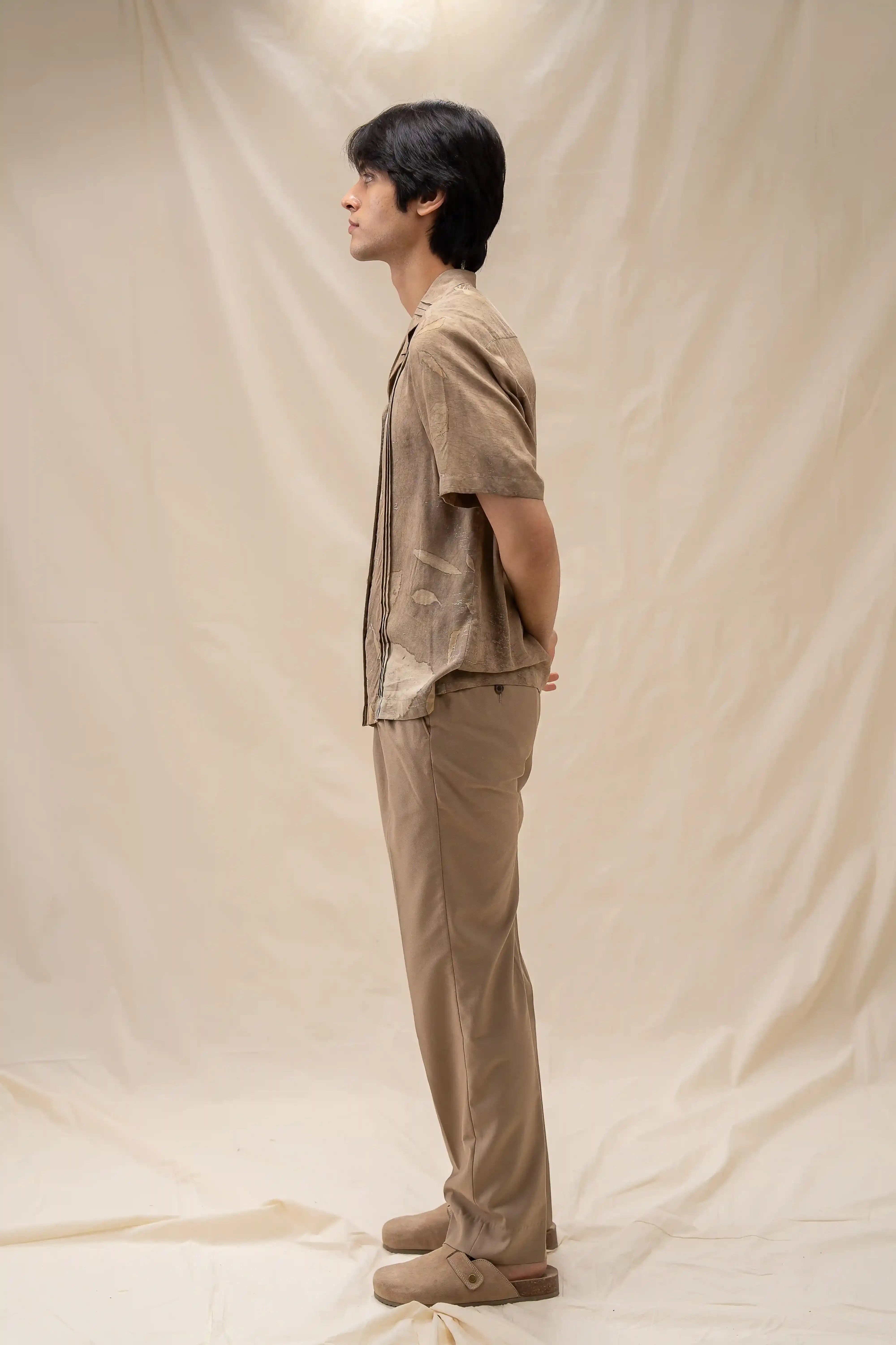 sustainable button-down shirt